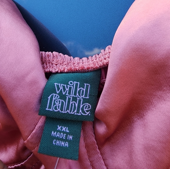 Women's Bra Cup Satin Slip Dress - Wild Fable - Picture 7 of 8